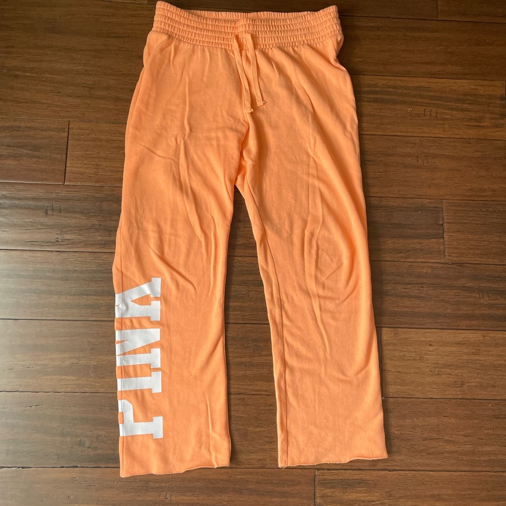 VICTORIA SECRET PINK Cantaloupe Womens Lounge Sweatpants Size Medium